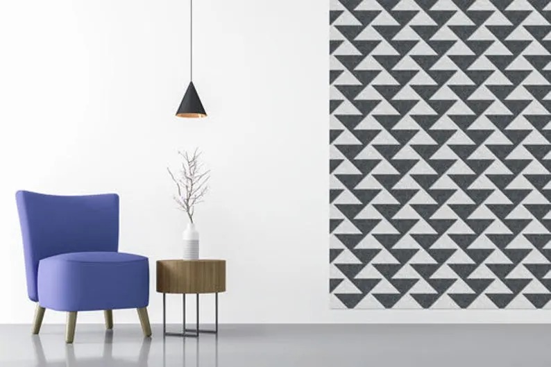 Геотекстильная панель из полиэстера серого цвета